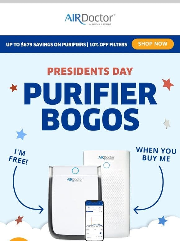Presidents Day Exclusive: Purifier BOGOS!