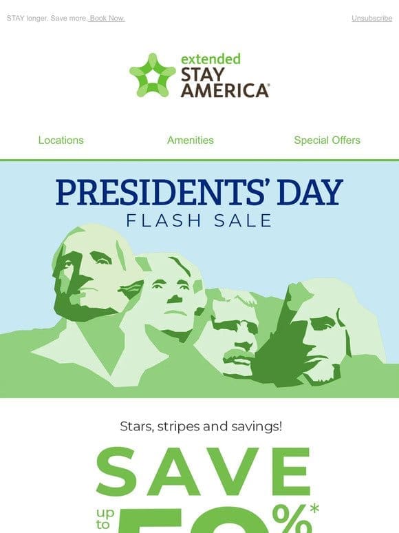 Presidents’ Day FLASH Sale – Ends Tonight!