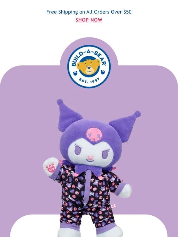 Purple Kuromi Plush Back in Stores & Online!
