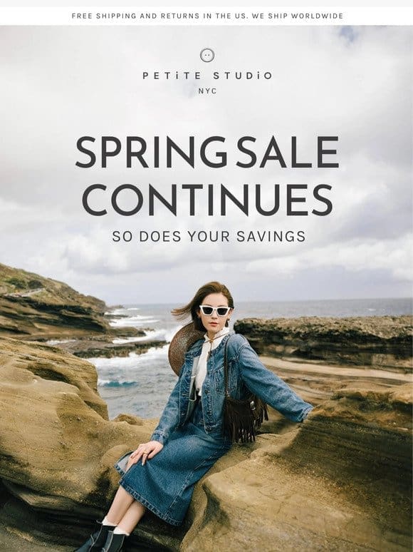 RE: Spring Sale Continues: Don’t Miss Out!