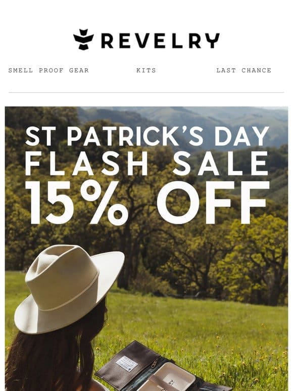 REVELRY // St Patrick’s Day Flash Sale Starts Now