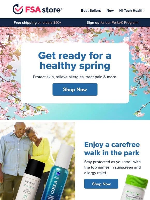 Ready for spring? You’ll want these FSA eligible must-haves