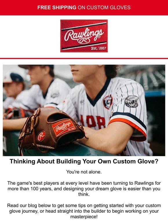 Ready to Design Your Custom Glove?