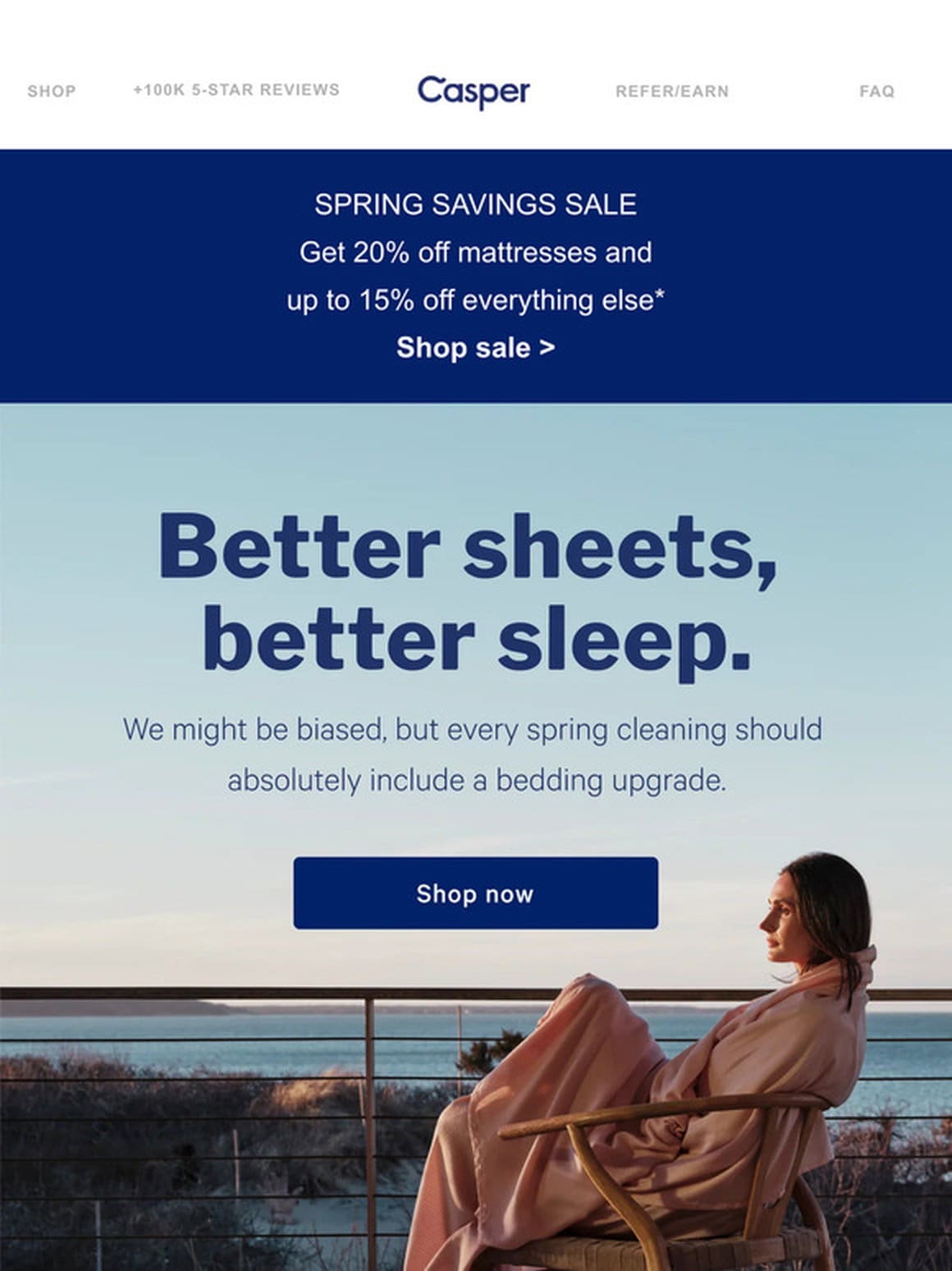 Refresh your sheets for spring.