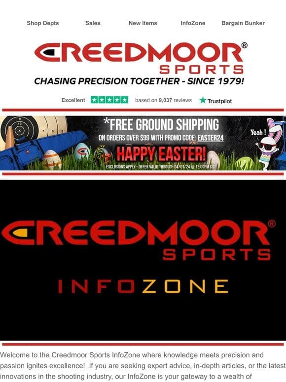 Reimagined and Relaunched – Welcome to the New Creedmoor Sports InfoZone!
