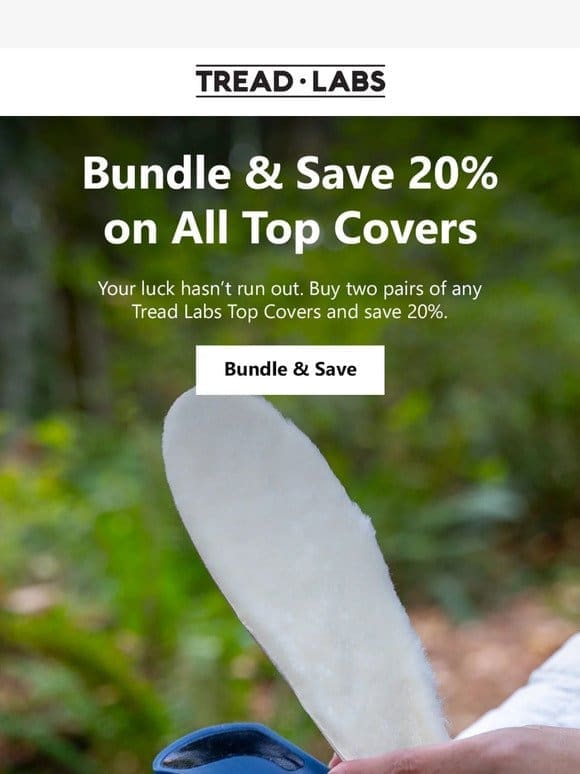 [Reminder] Bundle & Save 20% on Top Covers