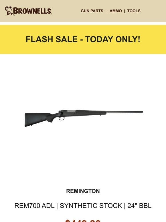 Remington 700 Rifle in 308 Win or 6.5 Creed