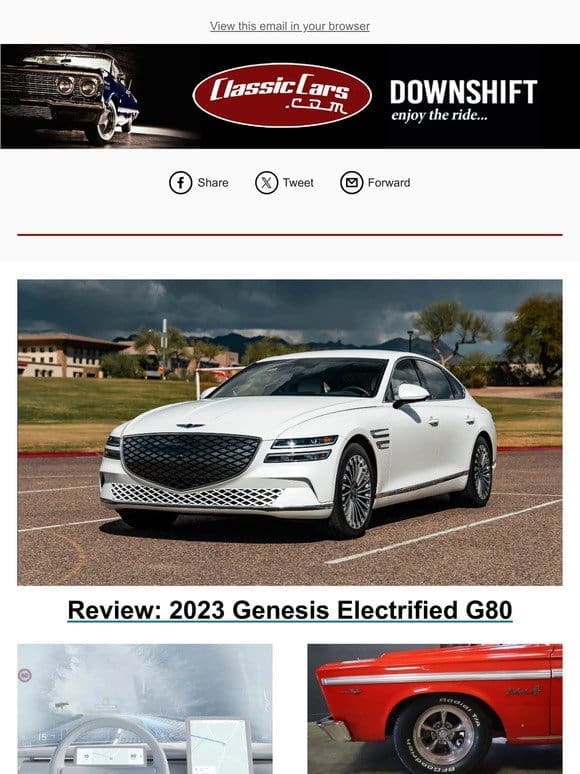 Review: 2023 Genesis Electrified G80