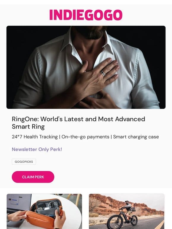 Revolutionize your wellness with this smart ring.