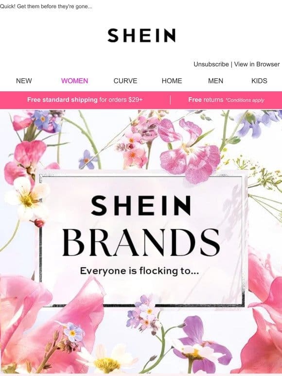 SHEIN BRANDS | Everyone Is Flocking to…