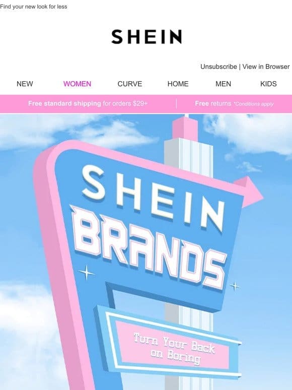SHEIN BRANDS | Unrivaled Aesthetics for All