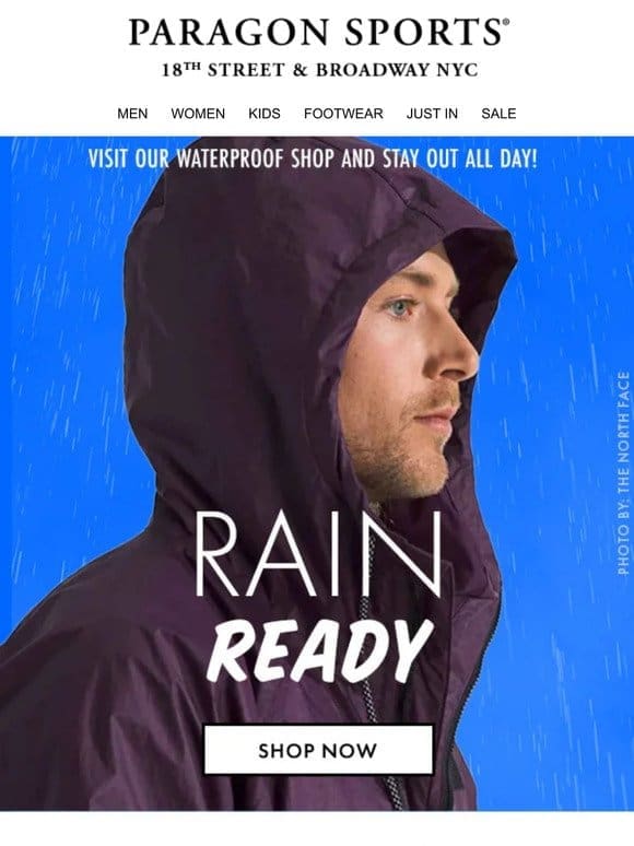 STAY DRY  New from Our Waterproof Shop