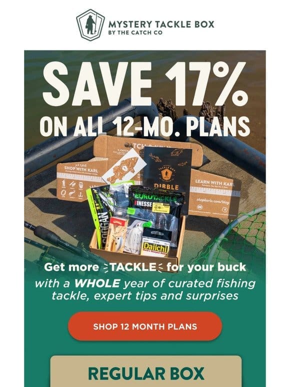 Save 17% on ALL 12-month plans