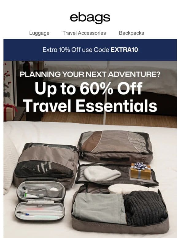 Save Big on Travel Essentials: Up to 60% Off
