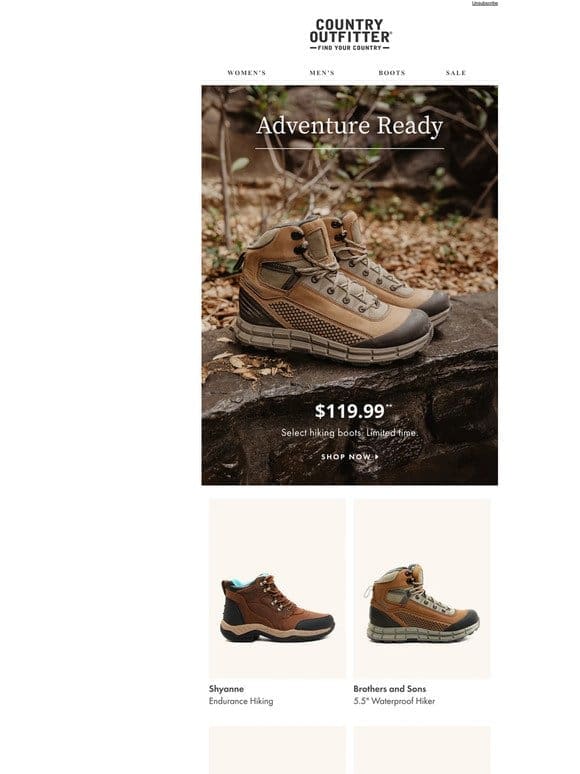 Save On Hiking Boots
