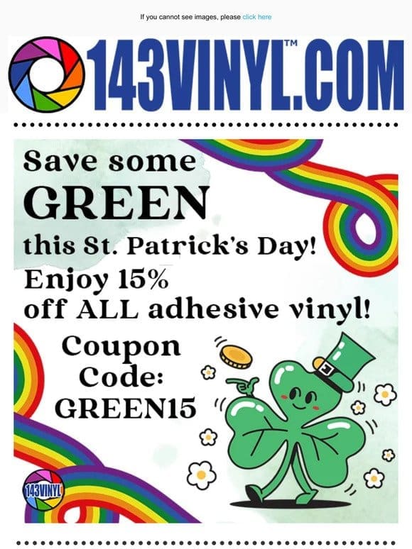 Save Some Green this St. Patrick’s Day! ☘️