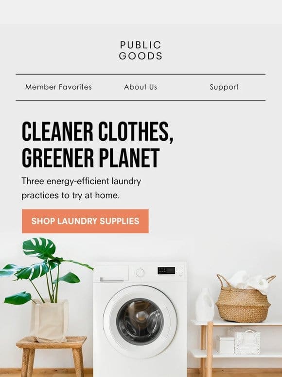 Save energy with these washing tips