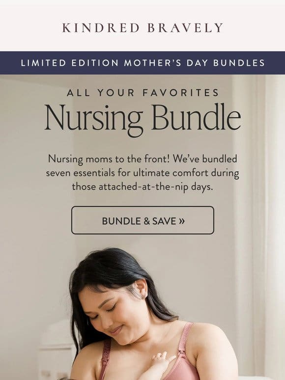 Save over 35% on everything nursing moms need.