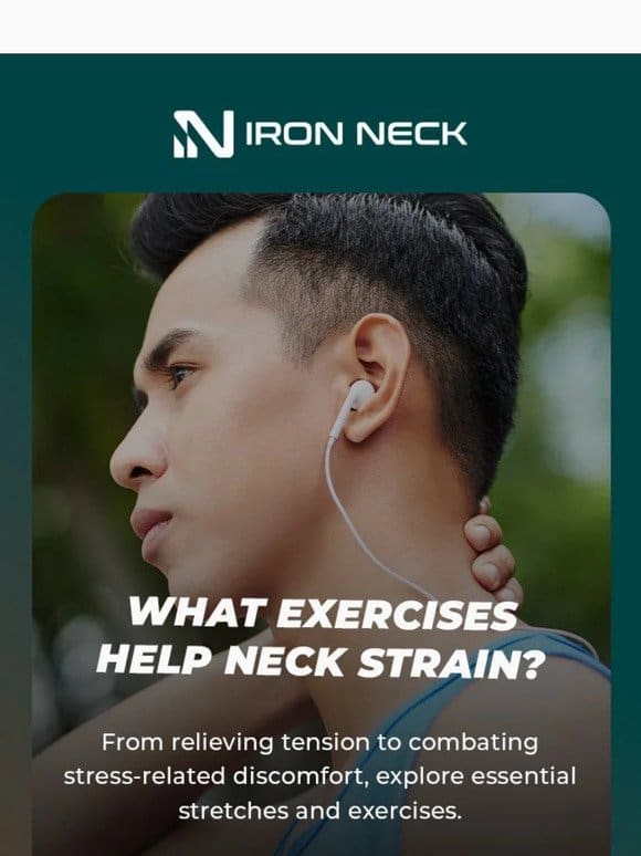Say Goodbye to Neck Aches!