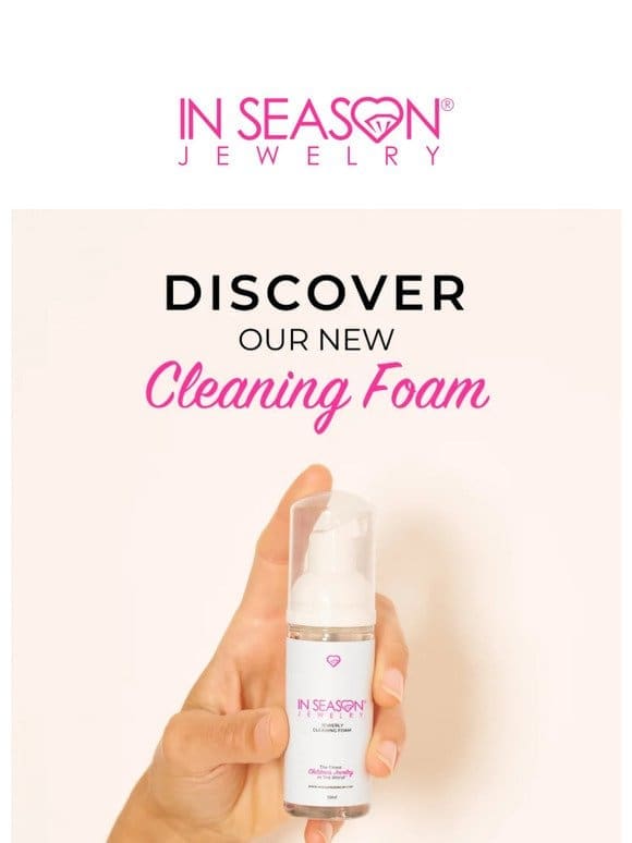 Say Hello to Shine! Discover Our Fresh Cleaning Foam ✨