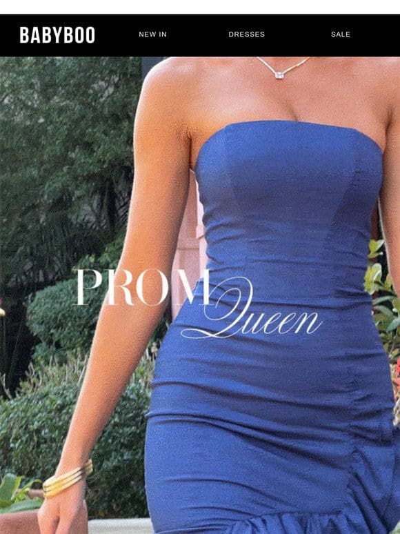 Say Yes to the Prom Dress