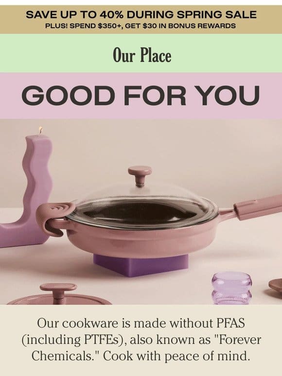 Say goodbye to your toxic cookware
