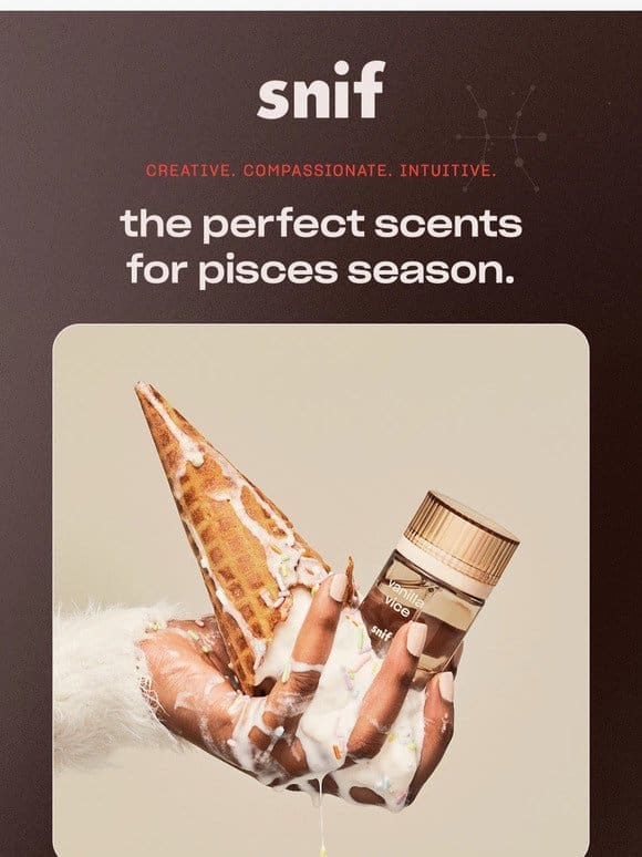 Scents for a Pisces.