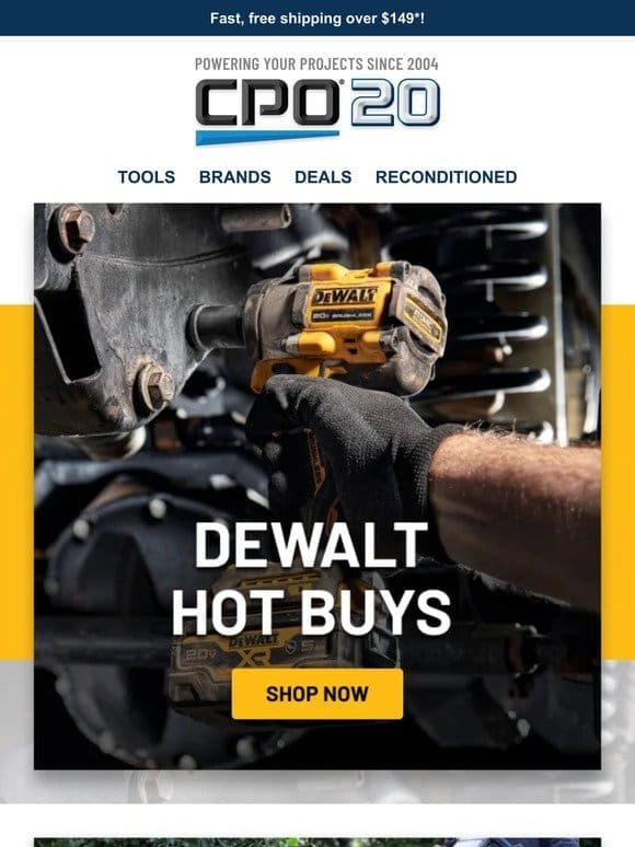 Score Big with DEWALTs Hottest Offers – Limited Time Only!