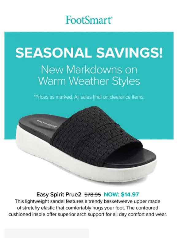 Seasonal Savings! ☀️ Up to $100 off!
