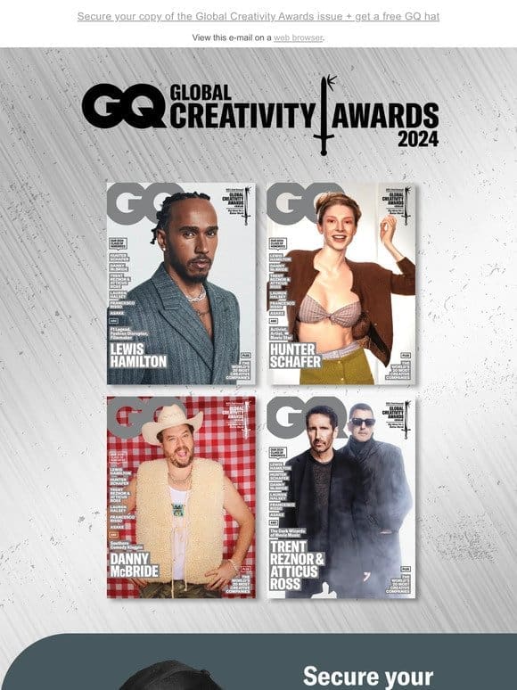 Secure your copy of the Global Creativity Awards issue
