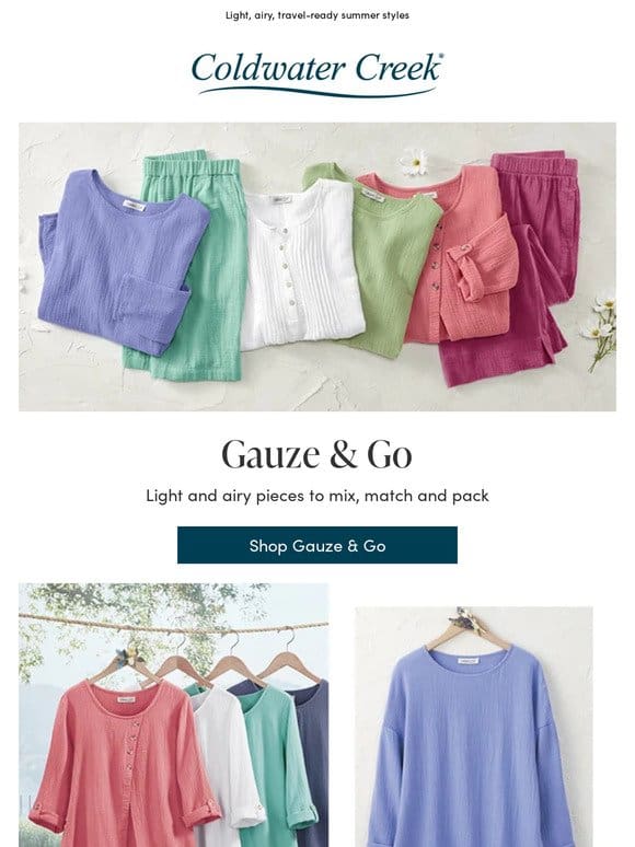See What’s New in Our Gauze & Go Collection