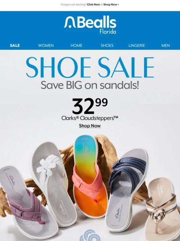 Shoe SALE: 32.99 Clarks Cloudsteppers
