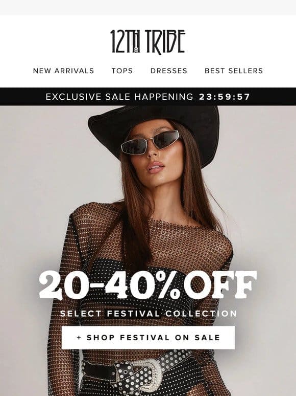 Shop 20-40% festival favs