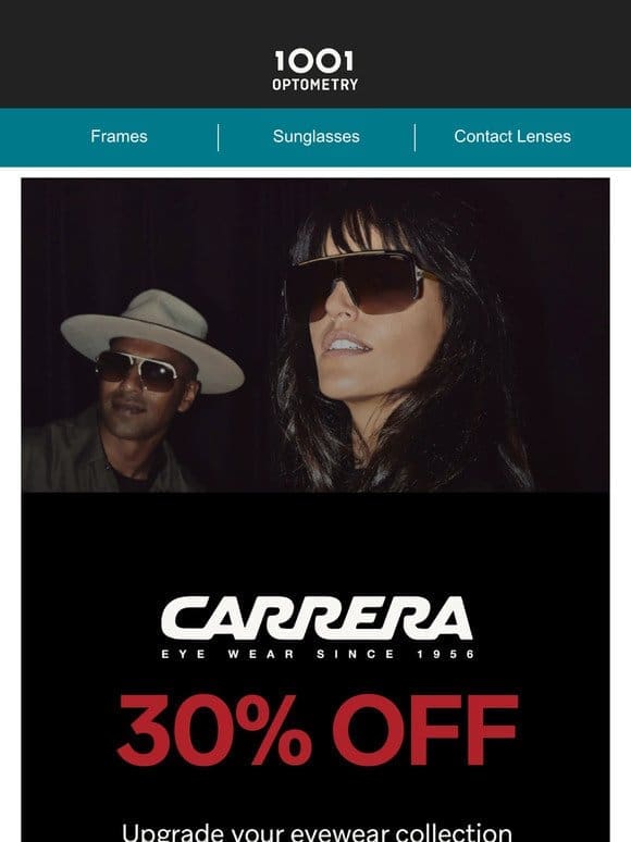 Shop Carrera Sunglasses At 30% OFF NOW! Limited time offer!