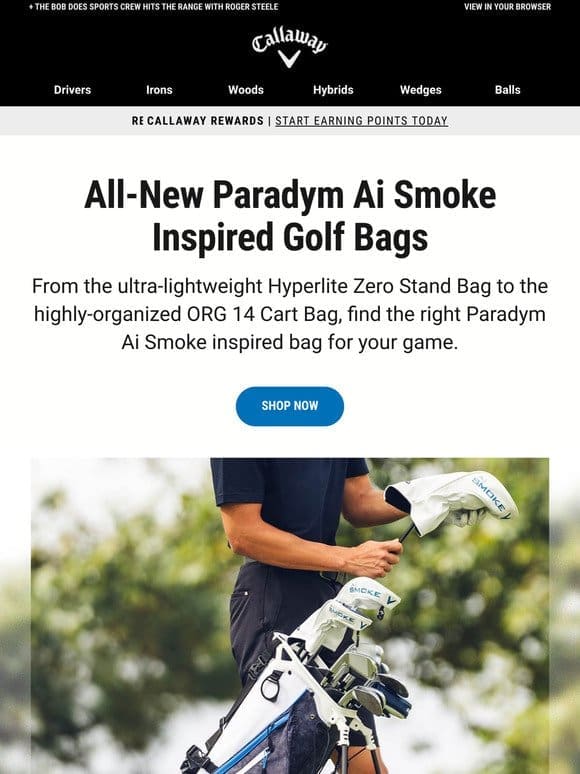 Shop Our Popular Ai Smoke Inspired Golf Bags