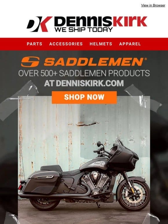 Shop Saddlemen at denniskirk.com!