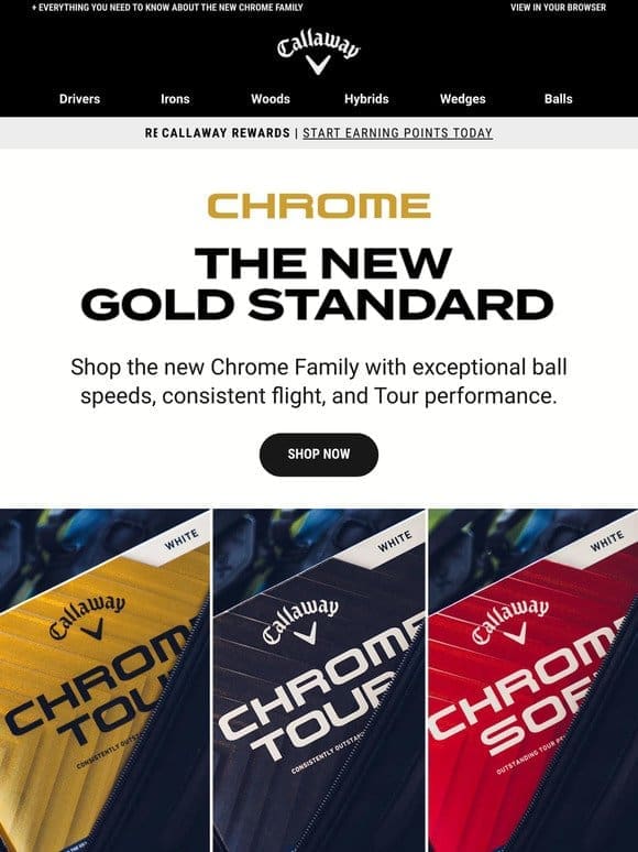 Shop The Chrome Family For Outstanding Tour Performance