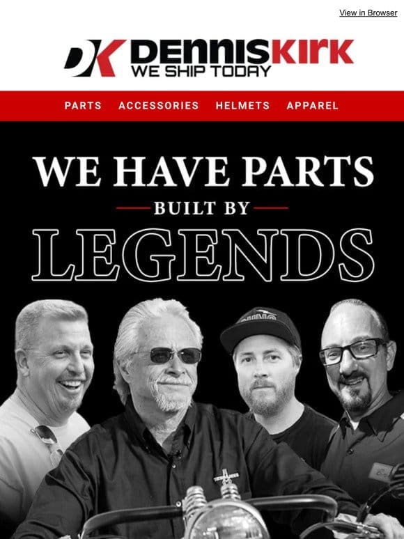 Shop The Legends!