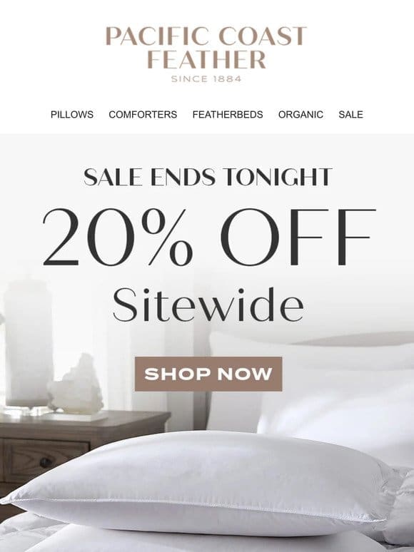 Shop The Presidents’ Day 20% OFF Sitewide Sale!