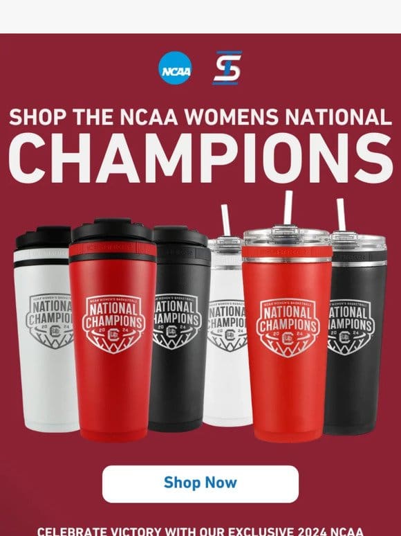 Shop the NCAA Women’s Champion Bottles