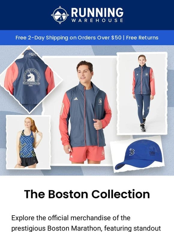Shop the Official Boston Marathon Collection