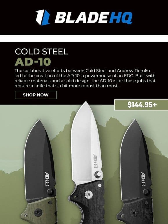 Shop the perfect Cold Steel for heavy duty tasks!