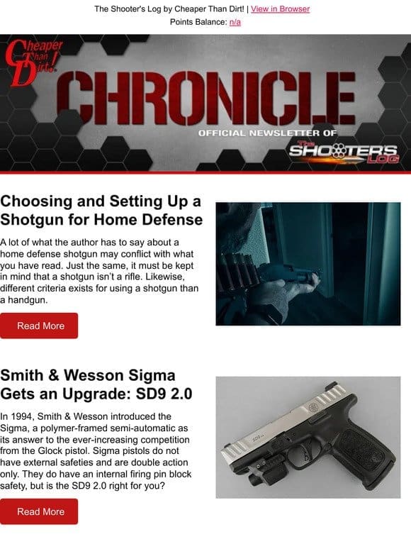 Shotgun Setup for Home Defense， Smallest EDCs， Most Iconic Handgun Ever and More!