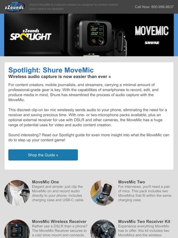 Shure MoveMic: zZounds Spotlight