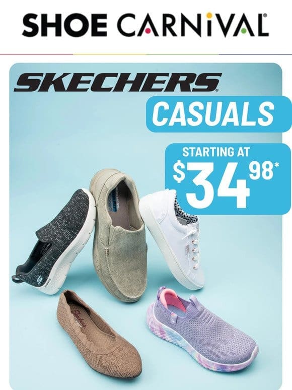 Skechers: Quality Shoes， Unbeatable Prices from $34.98
