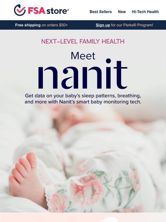 Smart baby monitoring + Cure， Supergoop!， Rael， Asutra