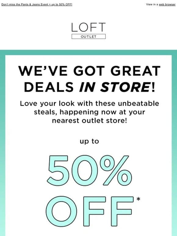 So many deals， so little time!