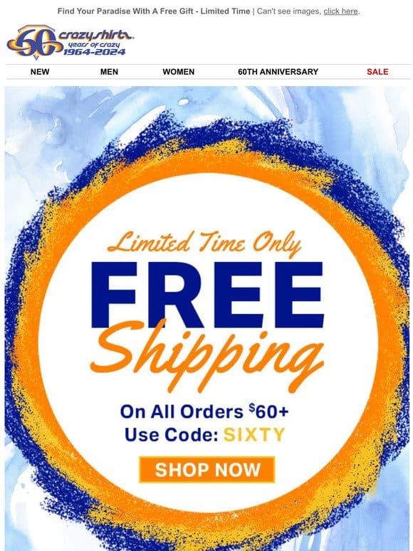 Soak Up The Sun   With Sitewide Free Shipping