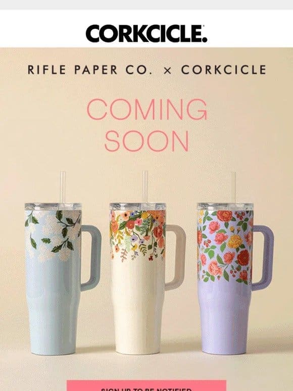 Something BIG is Coming to our Rifle Paper Co. Collection