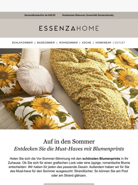 Sommertauglich mit Must-Have-Blumenprints!